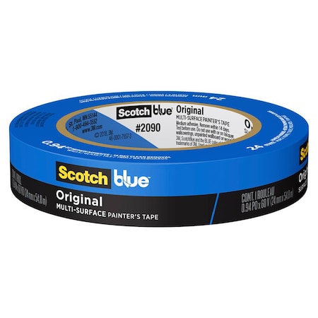 Scotch Multi-Surface Painter's Tape, Blue, 0.94" W, 60 yd L 2090-24NC